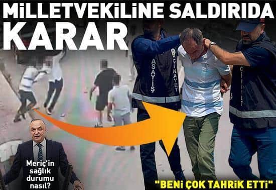 Yeni Partili vekile bıçaklı saldırıda karar