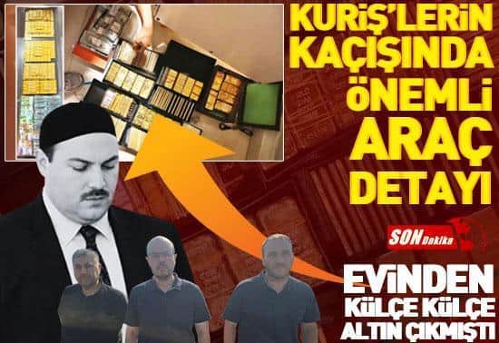 Evinden külçe külçe altın çıkmıştı: Alihan Kurişin kardeşi yurt dışına kaçarken yakalandı