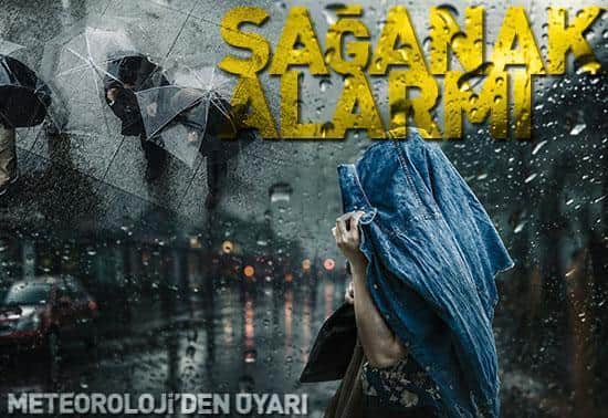 Meteoroloji bölge bölge uyardı Sağanak ve fırtına alarmı