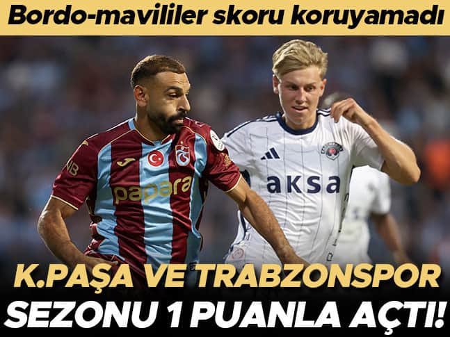Kasımpaşa 1-1 Trabzonspor (Süper Lig)