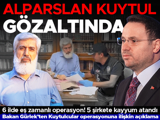 Furkan Vakfına yönelik operasyon: Alparslan Kuytul, eşi ve çok sayıda kişi gözaltında!