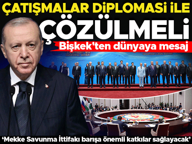 Şanghay İşbirliği Örgütü Devlet Başkanları Zirvesi | Cumhurbaşkanı Erdoğandan önemli açıklamalar