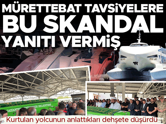 Girnedeki faciada kurtulan yolcunun anlattıkları dehşete düşürdü! Mürettebat, tavsiyelere bu skandal yanıtı vermiş