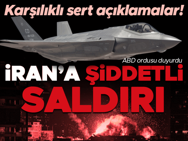 ABD, İrana yeni bir saldırı başlattı