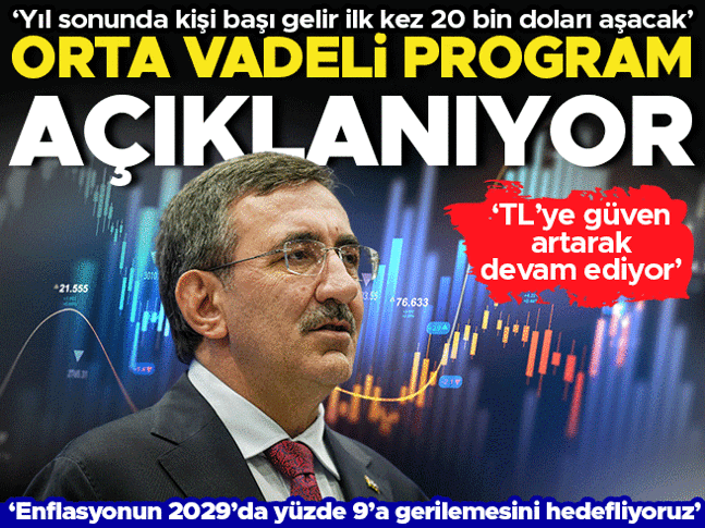 Cumhurbaşkanı Yardımcısı Yılmaz OVPyi açıklıyor