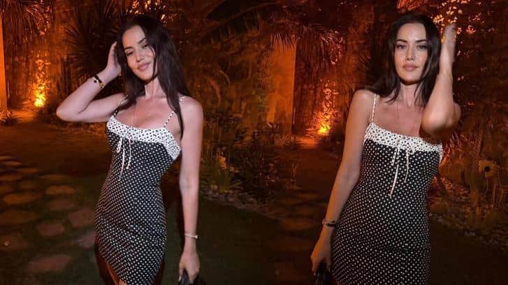 Sade güzelliğiyle dikkat çekti! Fahriye Evcen formda haliyle beğeni topladı