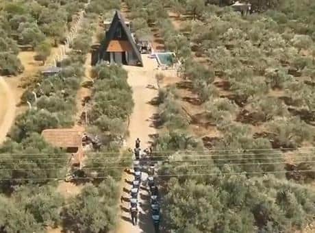 Yer: Aydın! 27 dönümlük çiftlikten uyuşturucu fabrikası çıktı