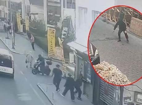 İstanbul'da avukata restoranda silahlı saldırı! Olay anına ait görüntüler ortaya çıktı