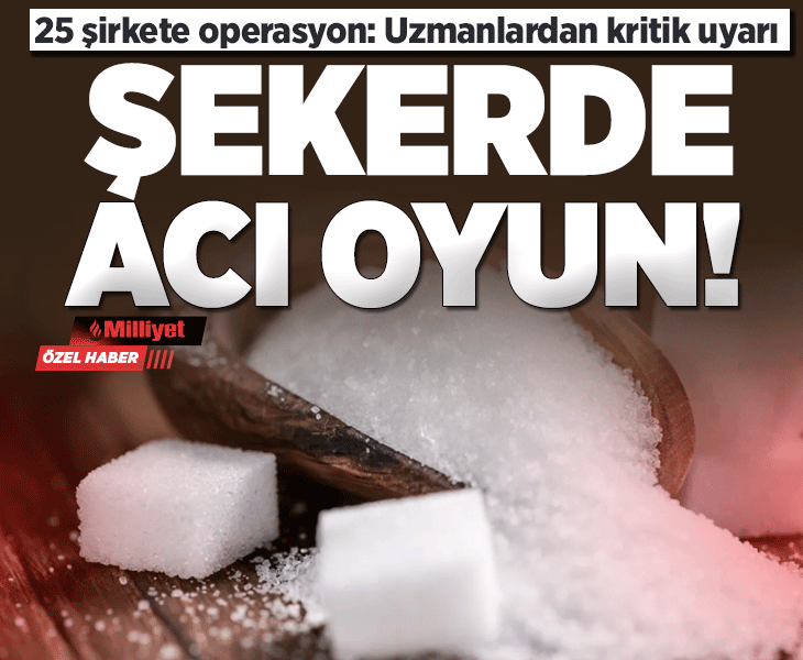 Şekerde acı oyun