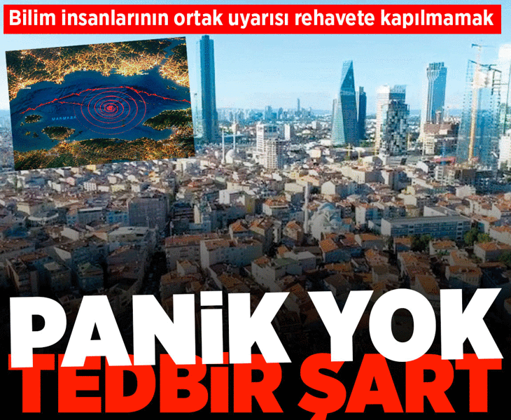 Marmara’da deprem fırtınası