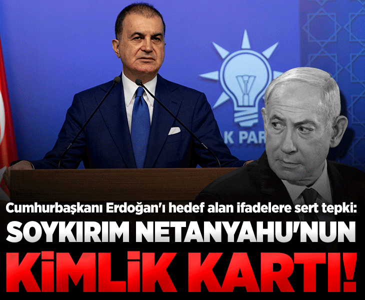 İsrail Başbakanlık Ofisi'nin Cumhurbaşkanı Erdoğan'ı hedef alan ifadelerine sert tepki