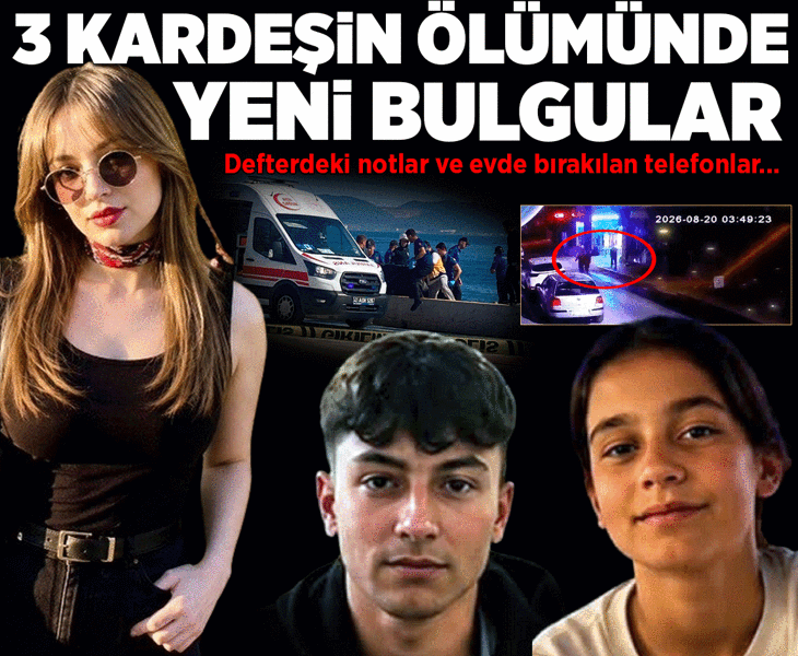 Son dakika: Notlar, cep telefonları... Kocaeli'de 3 kardeşin sır ölümünde yeni bulgulara ulaşıldı