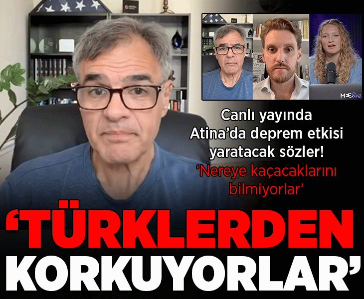 Eski CIA yetkilisinden canlı yayında Yunanistan’da deprem etkisi yaratacak sözler! 'Türklerden korkuyorlar, nereye kaçacaklarını bilmiyorlar'