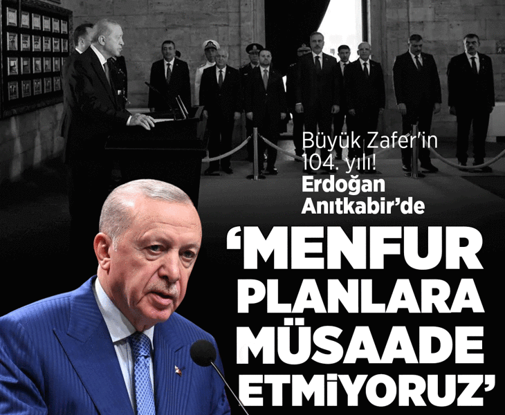 Son dakika... Cumhurbaşkanı Erdoğan, Anıtkabir'de