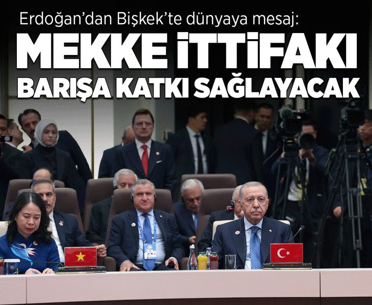 Son dakika... Cumhurbaşkanı Erdoğan'dan Şangay Zirvesi'nde Mekke İttifakı açıklaması: Dünya barışına önemli katkılar sağlayacak