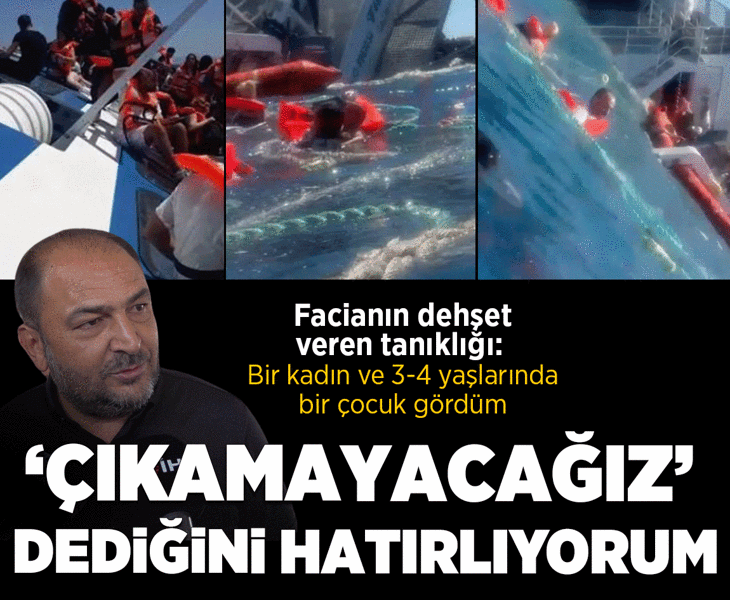 Girne'deki gemi faciasında yeni detaylar: Can yeleği giymek yeterli değil