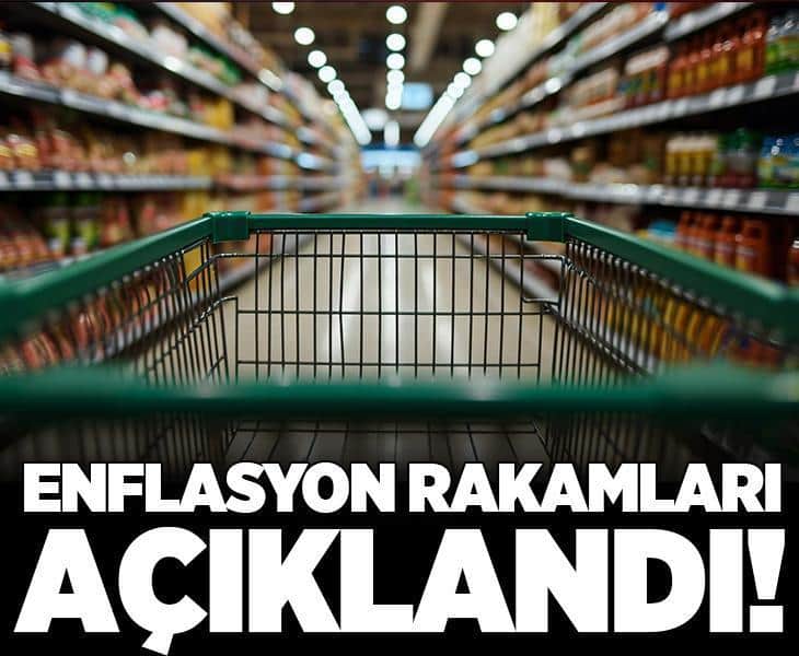 Son dakika: Enflasyon rakamları açıklandı