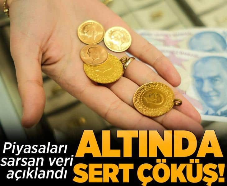 Piyasaları sarsan veri! Altında sert çöküş