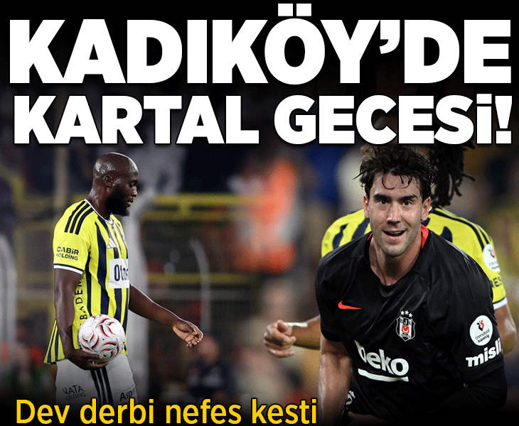Beşiktaş, Fenerbahçe'yi geriden gelip mağlup etti! 3 gollü maç nefes kesti