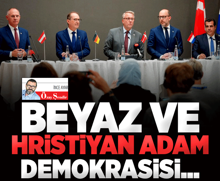 Beyaz ve Hristiyan adam demokrasisi…