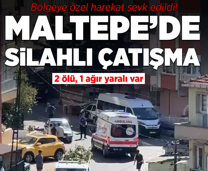 Son dakika... Maltepe'de silah sesleri! Yaralılar var, özel harekat bölgede