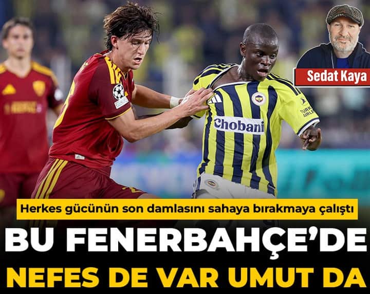 Fenerbahçe’de nefes de var, umut da
