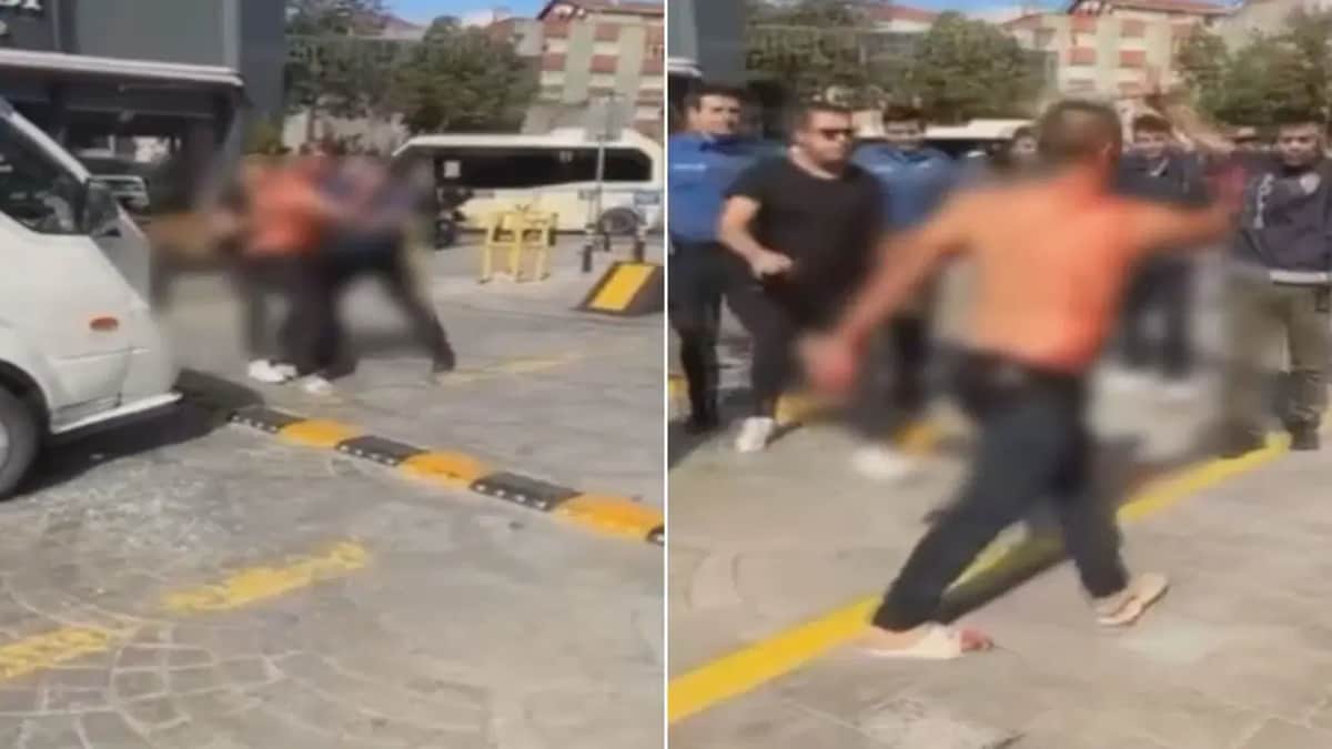 Esenler'de dehşeti yaşattı! Kendini yaraladı, aracı polislerin üzerine sürdü: O anlar kamerada
