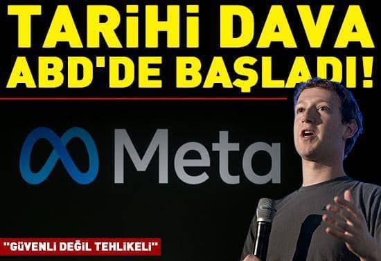 METANIN TARİHİ DAVASI ABDDE BAŞLADI Güvenli değil tehlikeli