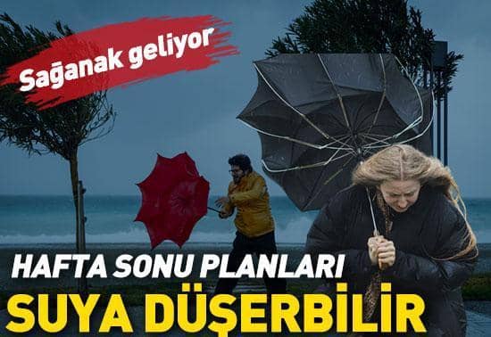 Hafta sonu planları suya düşebilir Aşırı sıcak hava yerini sağanağa bırakacak