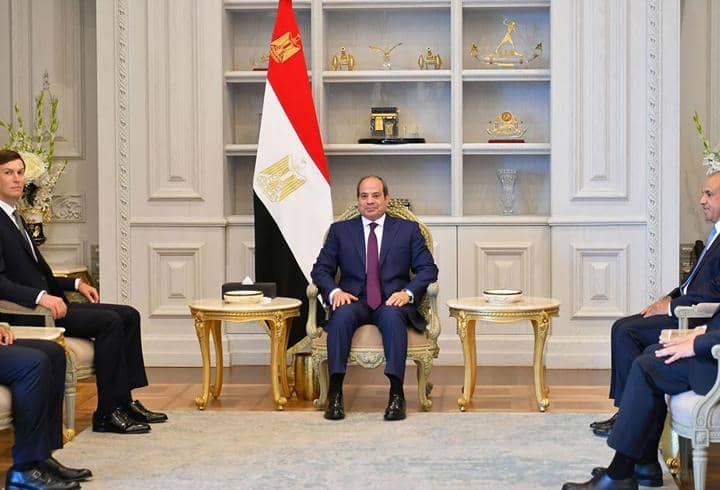 Trump’ın damadı Kushner, Mısır Cumhurbaşkanı es-Sisi ile görüştü