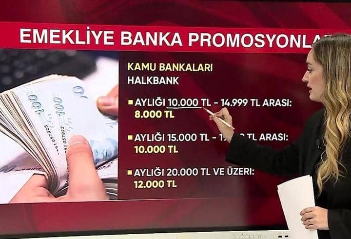 Emekliye promosyon yarışı! İşte banka banka güncel ödeme tutarları