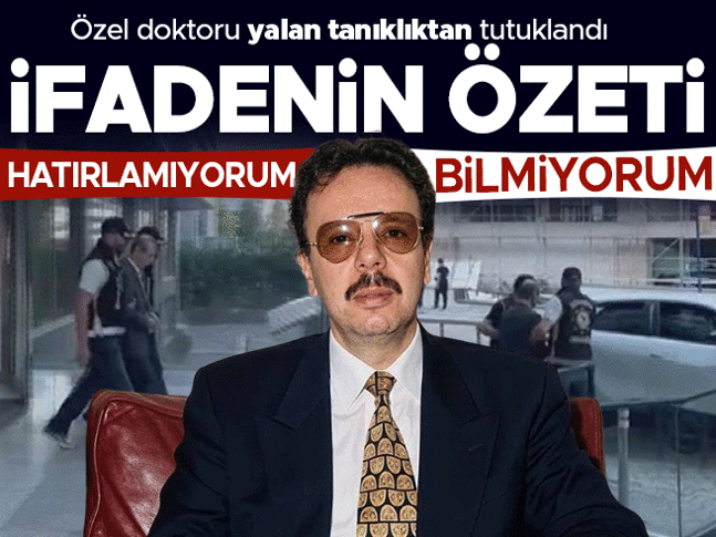 Arif Ahmet Denizolgunun ölümüne ilişkin soruşturma | Tutuklanan doktorun ifadesi ortaya çıktı: Hatırlamıyorum, bilmiyorum