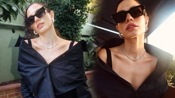 Demet Özdemir siyahlar içinde! 'Bir gömlek meselesi'