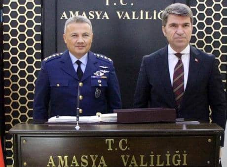 İlk Türk astronot Alper Gezeravcı, Amasya'da göreve başladı