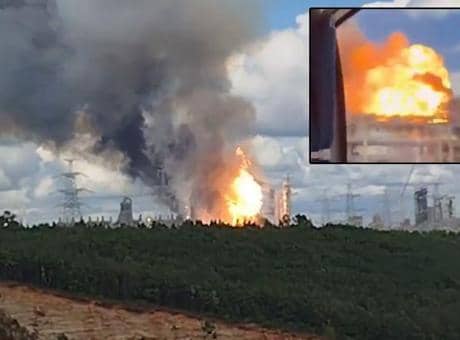 Rusya'da kimya kompleksinde yangın! 1 ölü, 100'den fazla yaralı