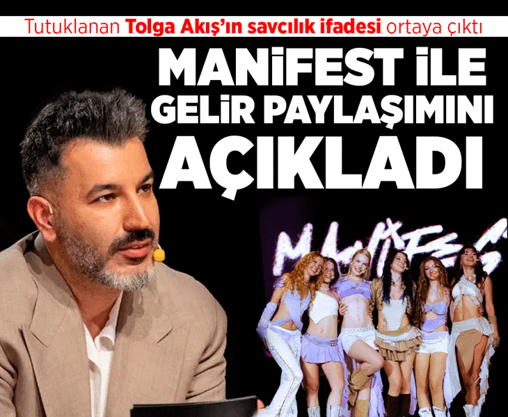 Manifes'in kurucusu Tolga Akış'ın ifadesi ortaya çıktı