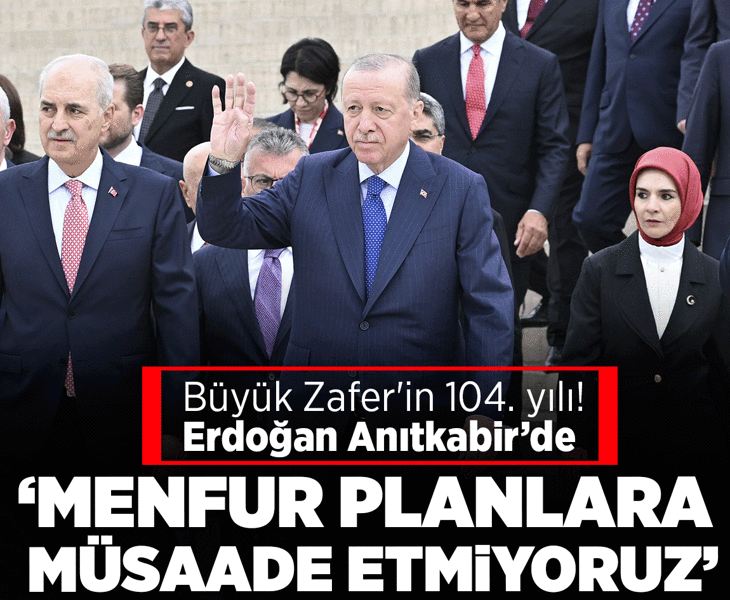 Son dakika... Cumhurbaşkanı Erdoğan, Anıtkabir'de