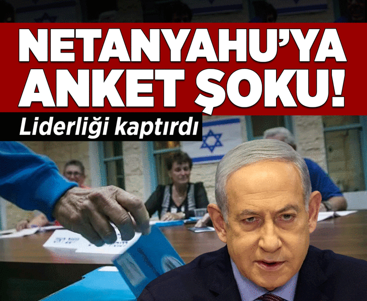 Netanyahu'ya anket şoku: İsrail devlet televizyonu açıkladı, koalisyon hesapları karıştı