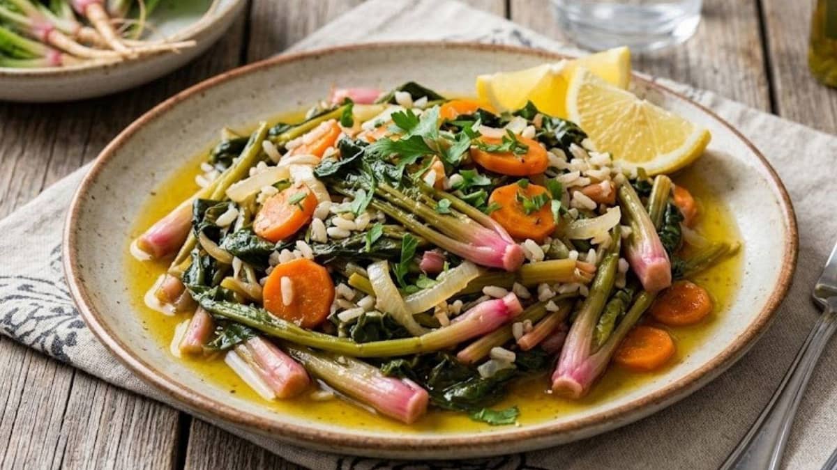 Şifa deposu: MasterChef zeytinyağlı ıspanak kökü nasıl yapılır?