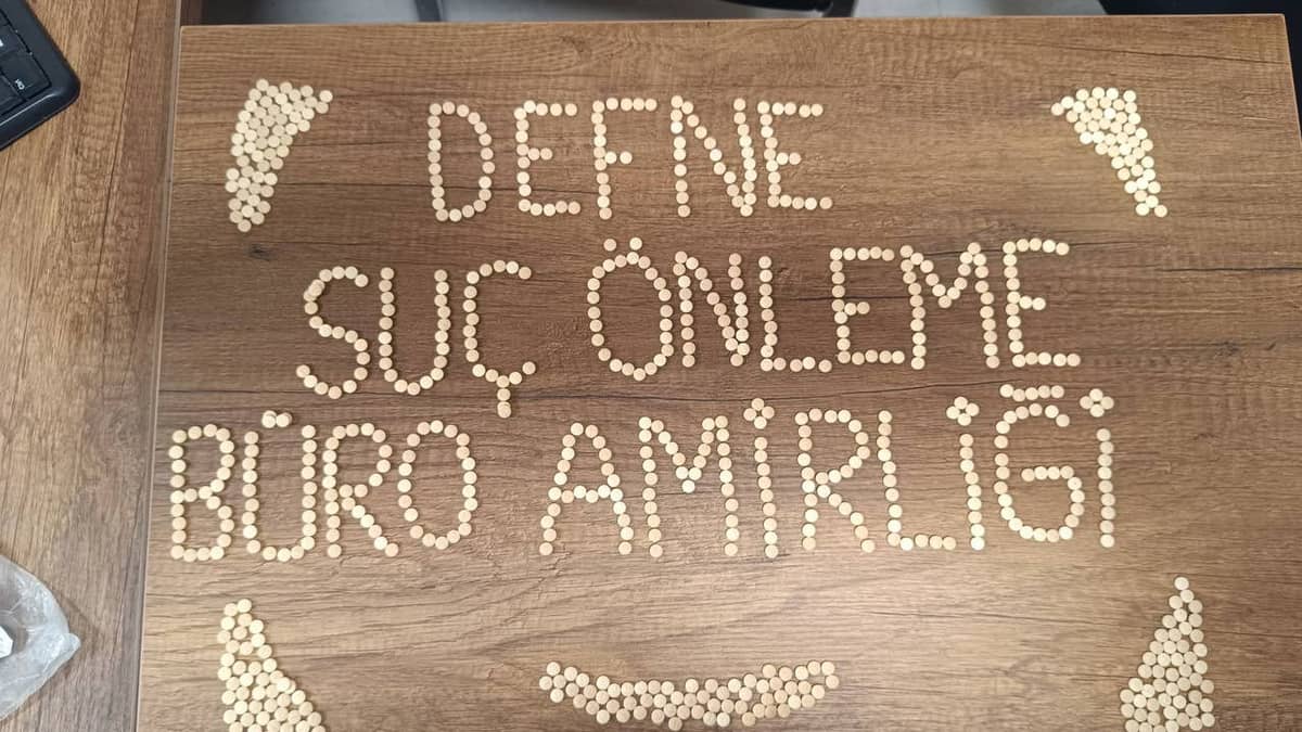 Ekiplerden Defne'de operasyon: 840 adet uyuşturucu hap ele geçirildi