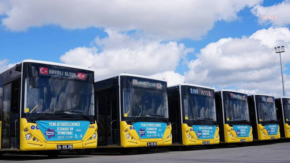 İETT filosuna 550 yeni nesil araç katılıyor