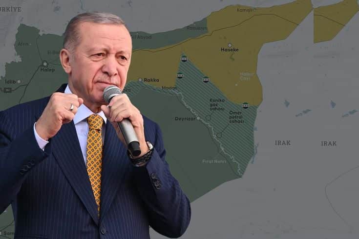 Harita güncellendi, akıllara Erdoğan'ın 11 yıl önceki sözleri geldi Harita güncellendi, akıllara Erdoğan'ın 11 yıl önceki sözleri geldi