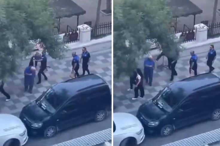 Zabıta değil eşkıya! Engelli adama yapılan vahşet kamerada Zabıta değil eşkıya! Engelli adama yapılan vahşet kamerada