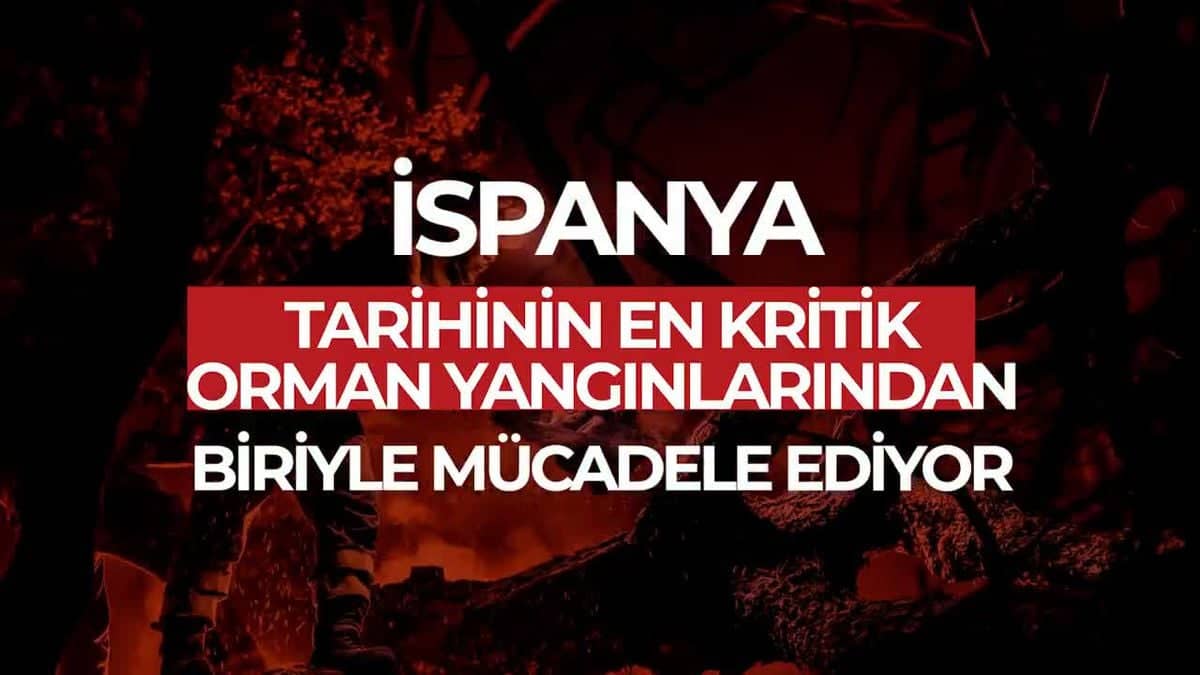 Türkiye, İspanya'ya yangın söndürme uçağı gönderdi Türkiye, İspanya'ya yangın söndürme uçağı gönderdi