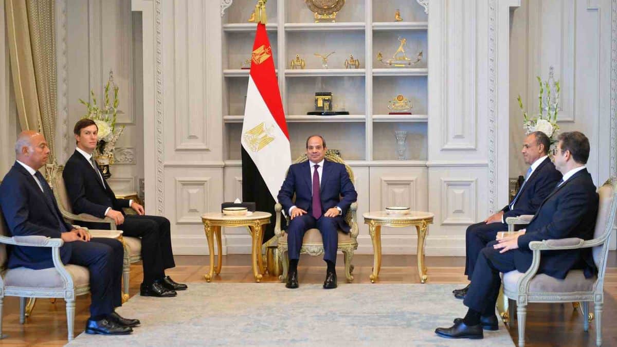 Kushner, Sisi ile Gazze'yi görüştü Kushner, Sisi ile Gazze'yi görüştü