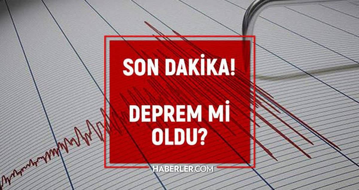 Balıkesir'de deprem mi oldu? 19 Ağustos Balıkesir'de en son ne zaman deprem oldu, depremin şiddeti belli mi? Balıkesir'de deprem mi oldu? 19 Ağustos Balıkesir'de en son ne zaman deprem oldu, depremin şiddeti belli mi?