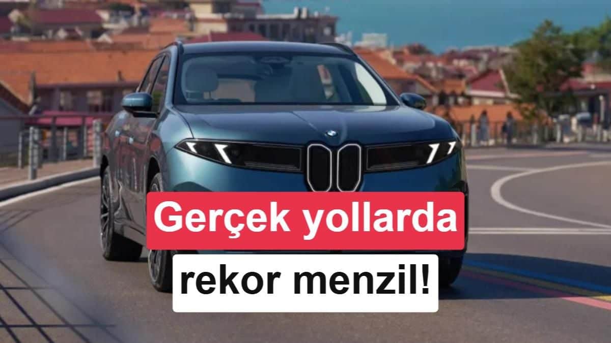 Yeni BMW iX3 Rekor Menziliyle Dikkat Çekiyor Yeni BMW iX3 Rekor Menziliyle Dikkat Çekiyor