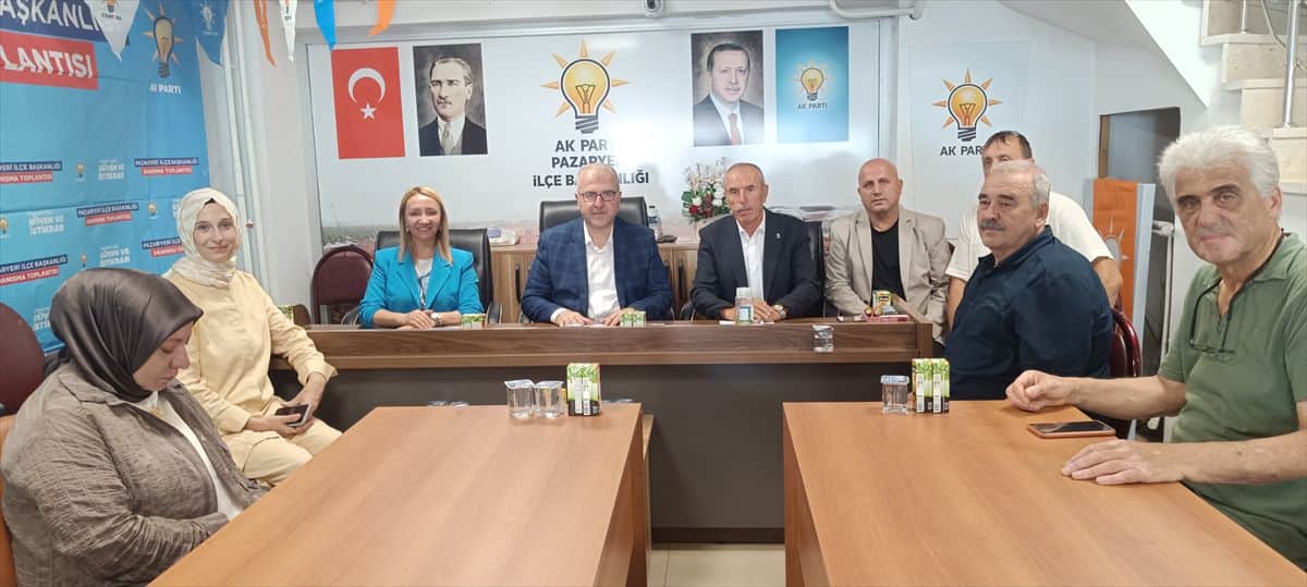 Pazaryeri'nde AK Parti Danışma Meclisi Toplantısı Yapıldı Pazaryeri'nde AK Parti Danışma Meclisi Toplantısı Yapıldı
