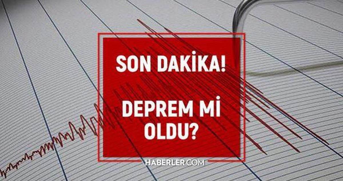 SON DEPREMLER! 23 Ağustos deprem mi oldu, ne zaman, kaç büyüklüğünde oldu? SON DEPREMLER! 23 Ağustos deprem mi oldu, ne zaman, kaç büyüklüğünde oldu?