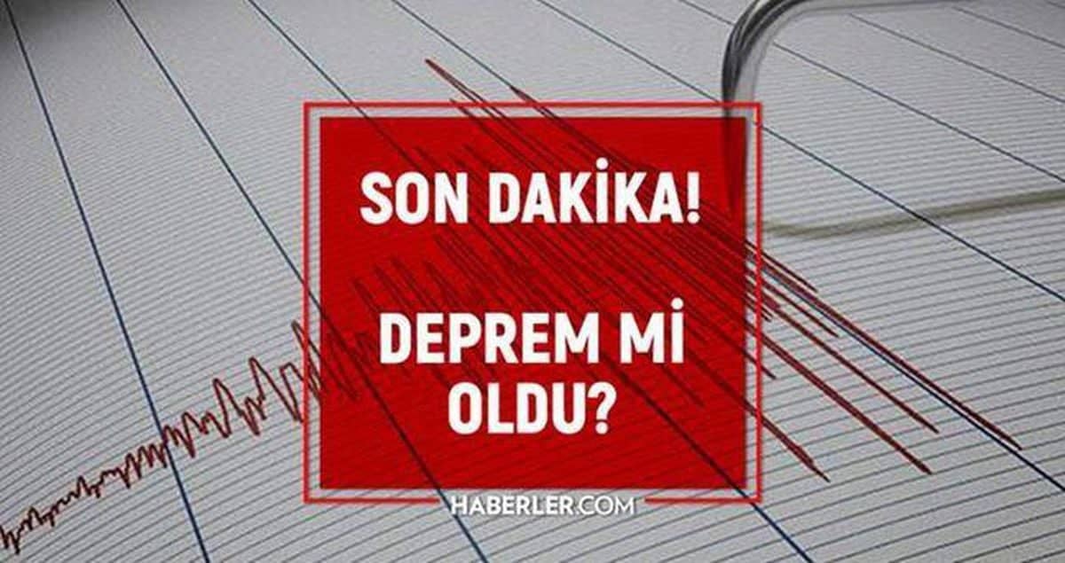 SON DEPREMLER! 23 Ağustos deprem mi oldu, ne zaman, kaç büyüklüğünde oldu? SON DEPREMLER! 23 Ağustos deprem mi oldu, ne zaman, kaç büyüklüğünde oldu?